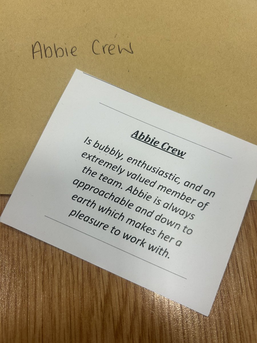 What a lovely thing for work to do today at our team building event 🥰 <a href="/MYorksResearch/">Mid Yorks Research</a> today has been a very positive and lovely day shared with all