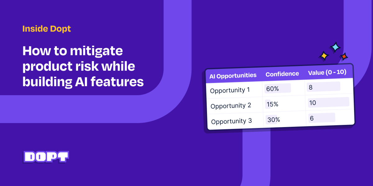 philvb's tweet photo. When building AI features you never have full confidence “it will work”. There’s an inherent risk:

You can't know if an AI result is good without building the feature to see the result.

But you don't want to build the feature only to discover the AI response isn't good.

So how do you determine if it's worth building?

Yesterday we launched AI Assist to the world. Over the past few months, we went from low-confidence early AI ideas to launching AI assist, our new tools to build AI-powered in-product assistance into your product.

Building AI Assist was unlike any other feature I've built in my career. It felt much riskier than non-AI features.

By navigating the challenges of building AI assist, we learned 3 product lessons for mitigating risk when building AI features:

Lesson 1️⃣ : It's too easy to dream. Get grounded with technical research.

Make time for designers and developers to do research to learn what’s possible. It may end up being a sunk cost (you’ll have to be comfortable with that risk), but research is the best input to creating AI solutions that are grounded in reality.

Lesson 2️⃣: Quantify risk to select opportunities

Unlike the traditional value vs effort prioritization of non-AI product work, AI requires a sense of the probability of success across a set of bets (kind of like a Growth team!). Quantifying the risk helps navigate where to invest time.

Lesson 3️⃣: Building is the only way to know what to build

When building non-AI products, you have high certainty a feature will work after discovery and definition. Not so with AI features. With AI features, you must iteratively build to increase the probability of success and continue or decide to cut your losses and move on.

I wrote a case study about building AI Assist and dug deeper into these lessons on our blog, link in the comments!