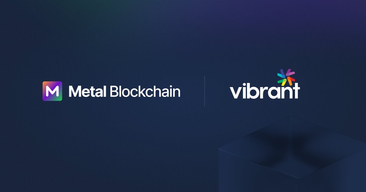 MetalBlockchain's tweet photo. “We are excited to embark on this journey with Metal Blockchain through their Banking Innovation Program,” expressed Pete Nohelty, Chief Technology Officer of Vibrant Credit Union. https://t.co/FOYlEY3jV3