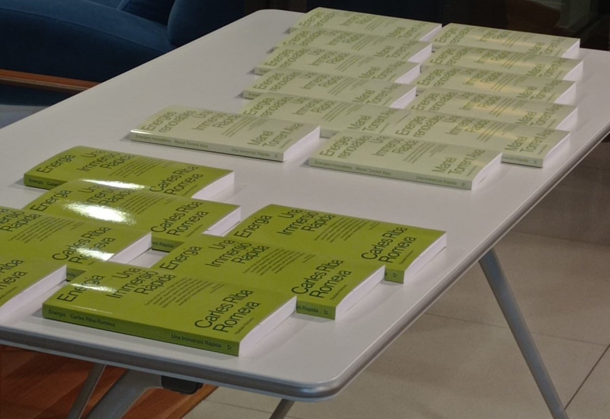 Enginyers Industrials Catalunya Central (@eiccatcentral) on Twitter photo Avui acollim a la Demarcació, la presentació dels llibres Energia de Carles Riba Romeva i Energies renovables de <a href="/mtorrentai/">Manel Torrent 🎗</a>, de la col·lecció Una immersió ràpida de l'editorial <a href="/tibidaboedicion/">Tibidabo Ediciones</a> Avui acollim a la Demarcació, la presentació dels llibres Energia de Carles Riba Romeva i Energies renovables de <a href="/mtorrentai/">Manel Torrent 🎗</a>, de la col·lecció Una immersió ràpida de l'editorial <a href="/tibidaboedicion/">Tibidabo Ediciones</a>