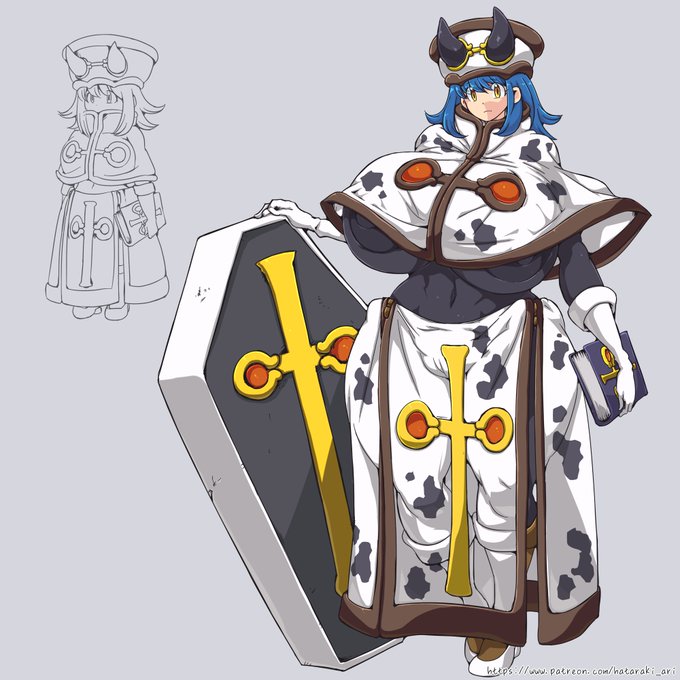 牛僧侶 ホル Cow Priest Hol
・Healer
・ユサミLove
・巨乳

牛パーティ二人目 