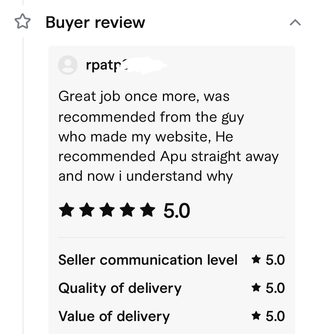 It's always a pleasure to provide the best service and get feedback like this❤️
Recent sign design project review  in Fiverr 
#graphicdesign #signdesign