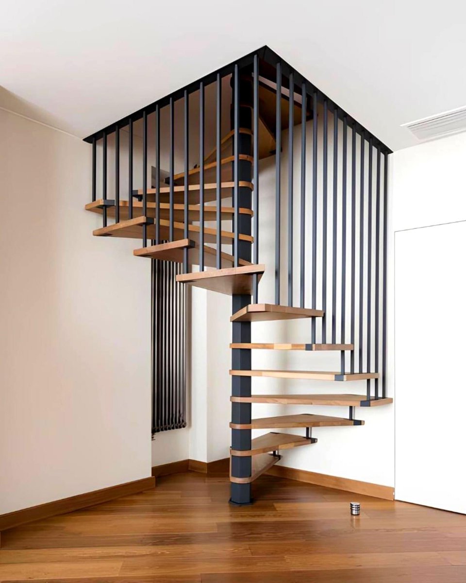 Perfect Design stairs for a mini 3 storey building #fyp #Trending #viral #interiordecor #interiordesign #stairs #woodenstairs #furnfurnished #splendid #beautiful #spacious