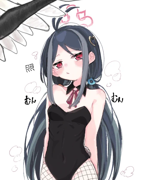 照れバニーネムガキ…#ブルアカ 