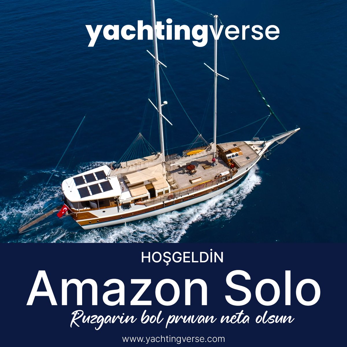 Amazon Solo, 2020'de yenilenen konforlu yapısı ve 6 lüks kabin seçeneğiyle mavi tur deneyimini zirveye taşıyor. Göcek limanındaki bu gulet, 12 misafir kapasitesi ve 4 profesyonel mürettebatı ile unutulmaz bir tatil sunuyor. 

yachtingverse.com/tekne-kirala/g…