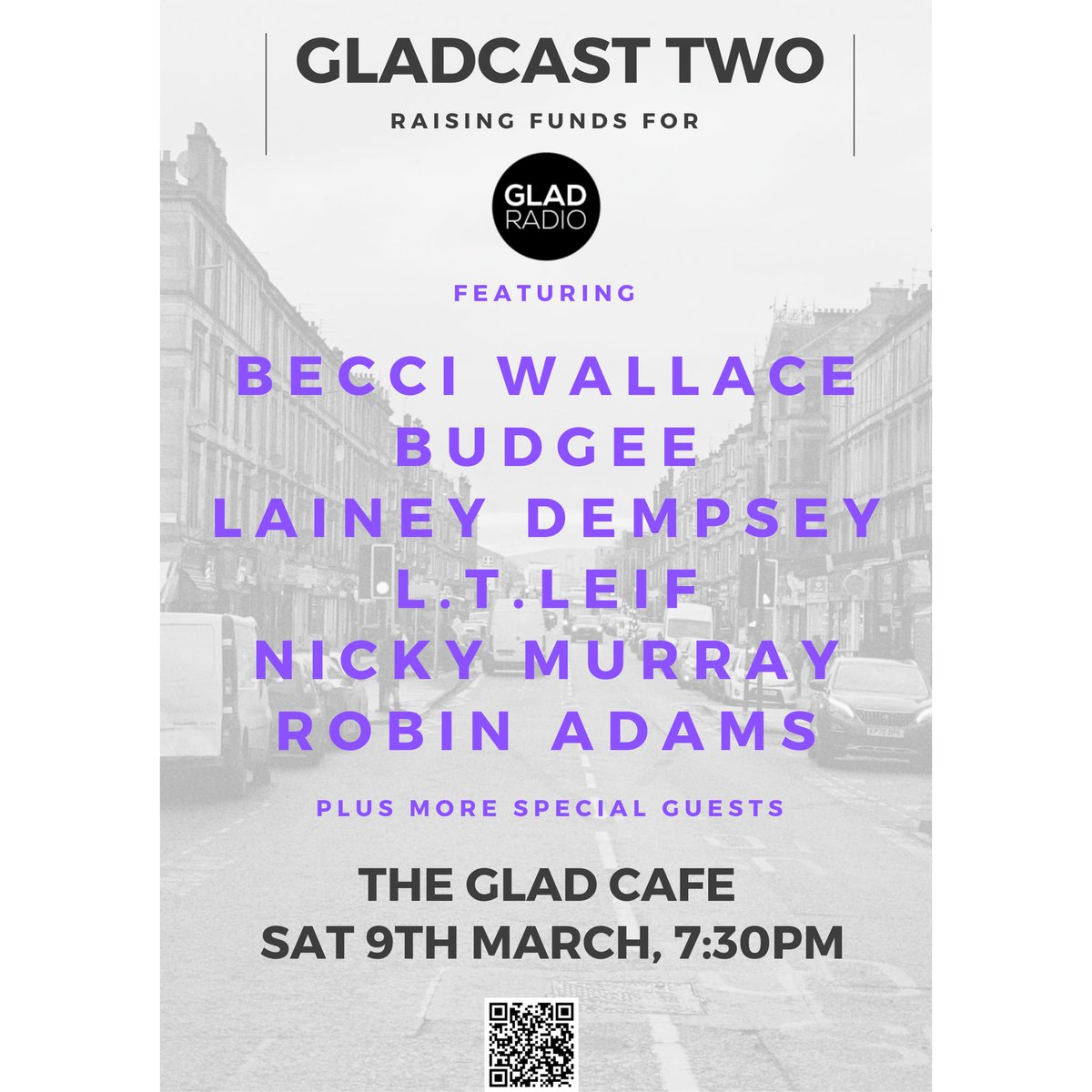 Glad Radio (@gladradio) on Twitter photo This Saturday night at <a href="/thegladcafe/">The Glad Cafe</a>. Please come if you can for a great night of music, and to support <a href="/gladradio/">Glad Radio</a>
gladcasttwo.brownpapertickets.com This Saturday night at <a href="/thegladcafe/">The Glad Cafe</a>. Please come if you can for a great night of music, and to support <a href="/gladradio/">Glad Radio</a>
gladcasttwo.brownpapertickets.com