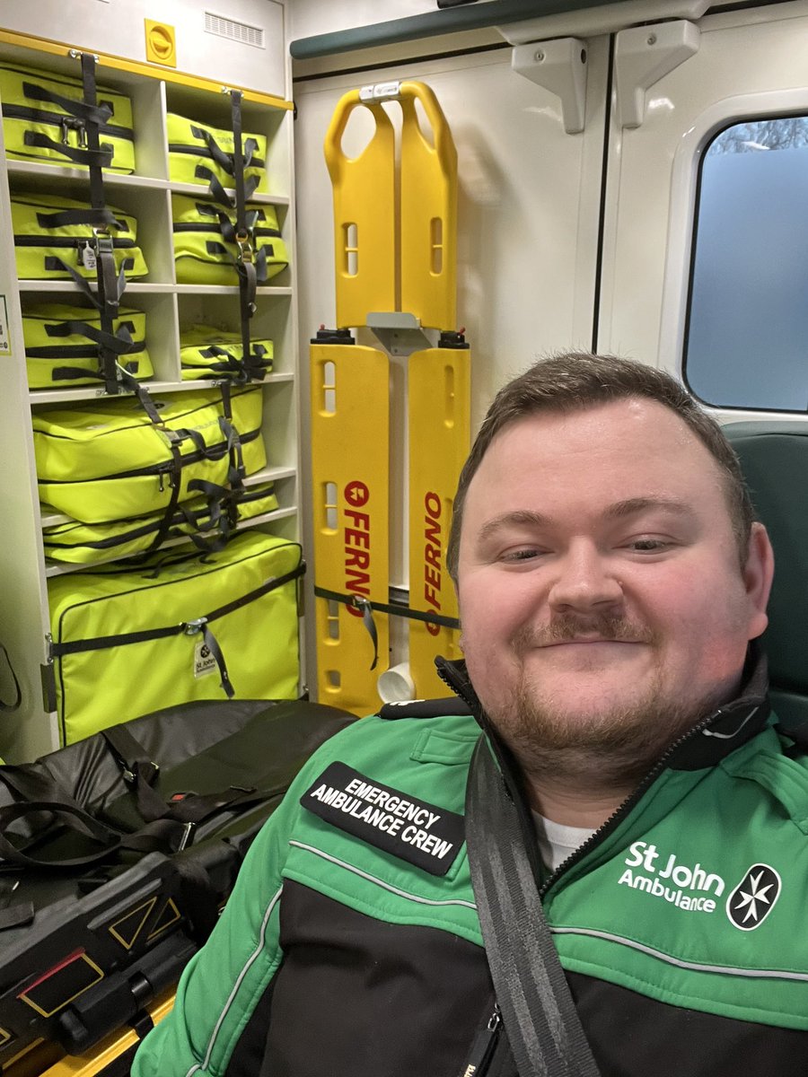 My #ViewFromTheOffice today as <a href="/Alex18516131/">Alex Cox</a> and I are out with tEAC, Molly supporting <a href="/SECAmbulance/">South East Coast Ambulance</a> in the Guildford Area! <a href="/SJAOperations/">St John Ambulance’s Operations Team</a> #StJohnPeople