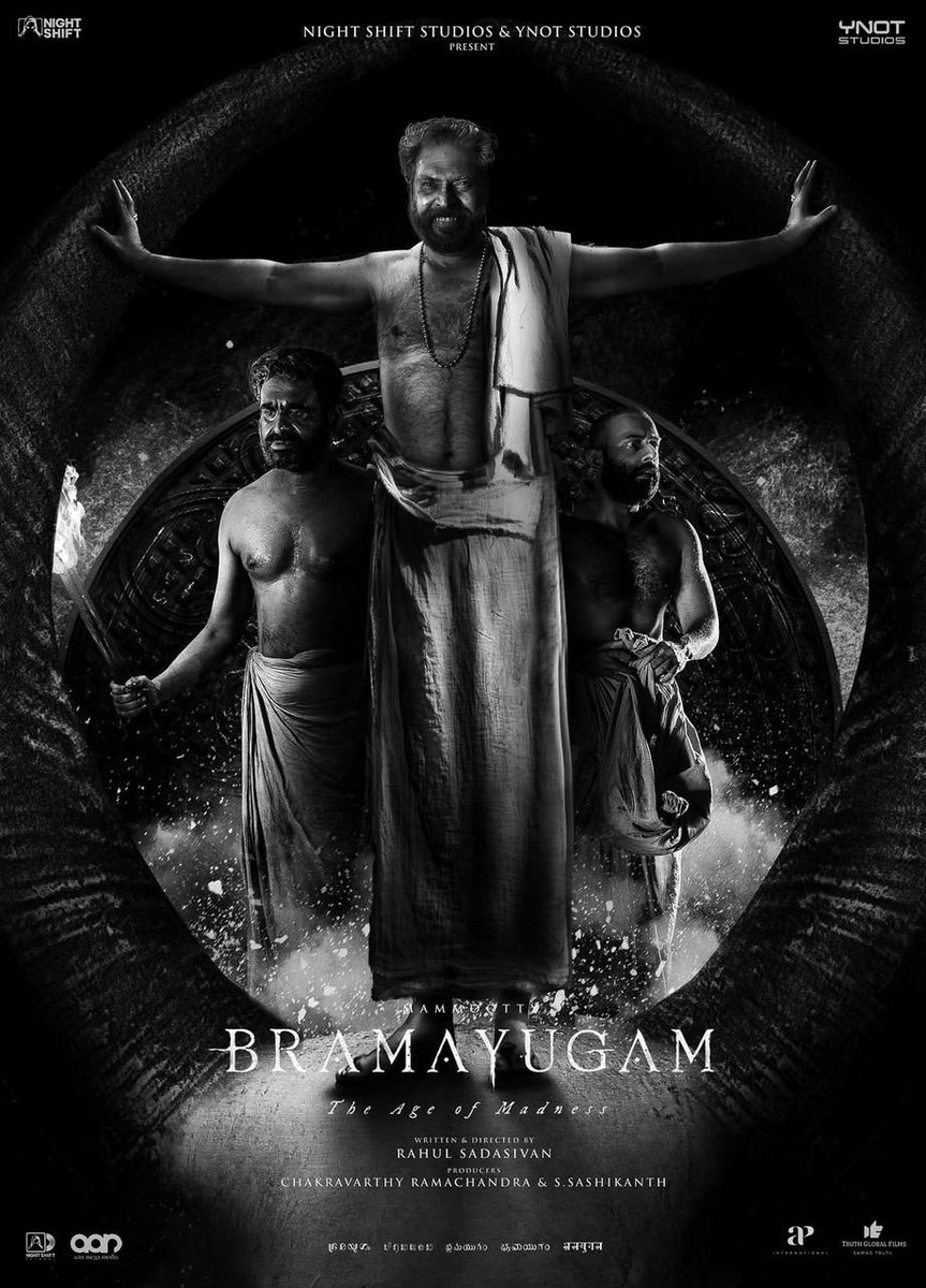 #Bramayugam BEATS Kannur Squad and becomes the highest-grossing @mammukka movie in the UK-IRELAND BOX OFFICE 🔥 #KannurSquad - £206K #Bramayugam grossed £207,120 till now. @4SeasonCreation has done a superb job here! 👏👏👏 #Mammootty