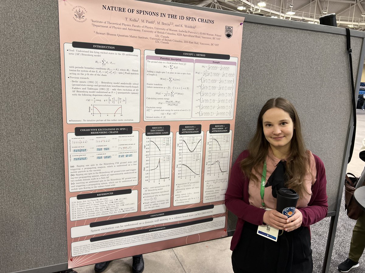 PhysRevB's tweet photo. #PRBShoutOut at the #APSMarchMeeting 

Teresa M Kulka - V00:198: An Intuitive Understanding of the Spin Excitations of a 1D Antiferromagnet

@APSphysics @APSMeetings #Physics #APSMarch https://t.co/jkHDPwuxk8