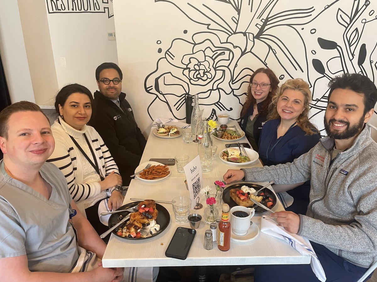 DMC_Radiology's tweet photo. Some of our R1’s decided to get something to eat at Babo Detroit! Another great didactics day in the books :) #WarriorStrong #WeOwnDetroit #RadRes #RadTwitter #RadEd #RadX https://t.co/Np6bR77KFN