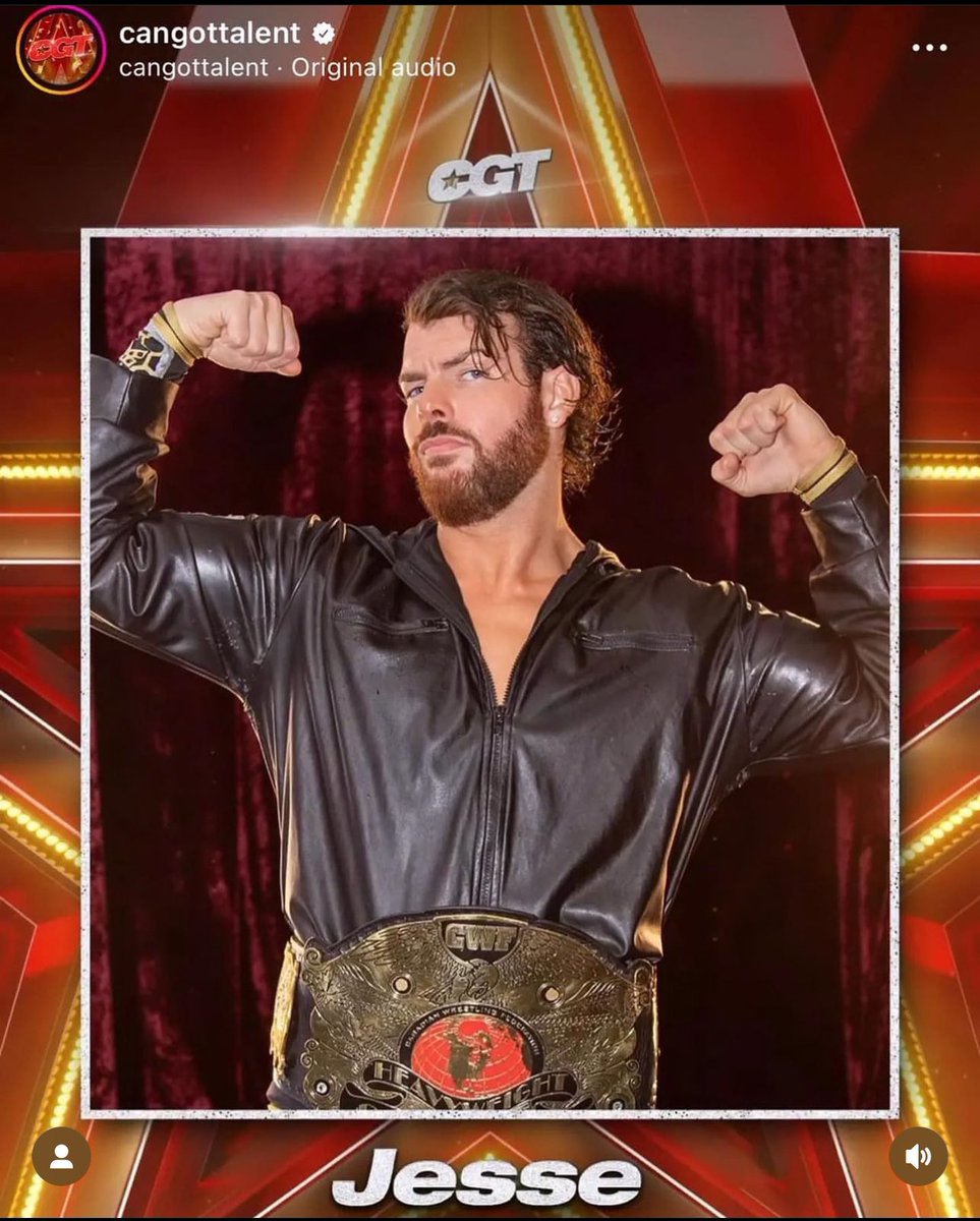 IwfPro's tweet photo. Very special congratulations to IWF Heavyweight Champion Jesse Bieber on being a contestant on Season 3 of @CanGotTalent !!! Good luck Jesse!! 

#iwf #iwfprowrestling #canadasgottalent #jessebieber #heavyweightchampion https://t.co/kO5CRa3lOH