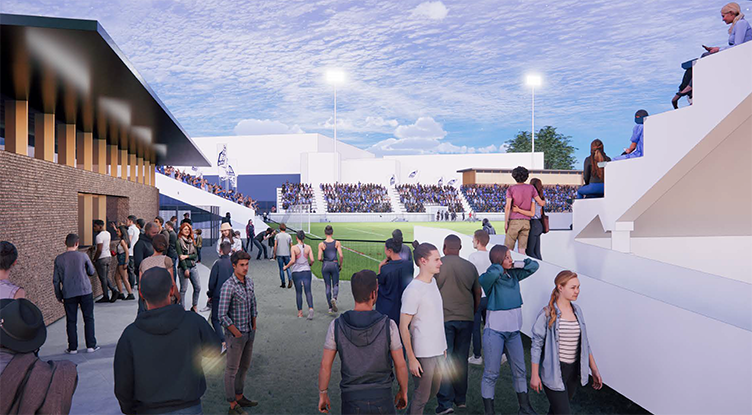 Greg & Corinna Tucker have made a $2 million gift to UNH to install lights at Tucker Field, the future home of the men’s and women’s soccer and women’s lacrosse programs. Read more: unh.me/4a2Hoqx
