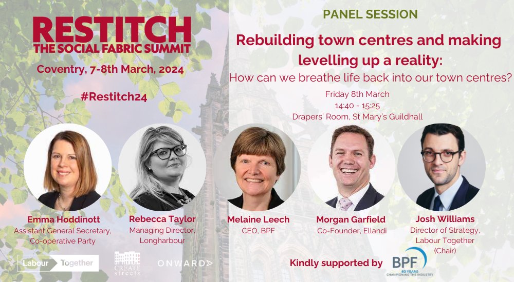 Labour Together (@labourtogether) on Twitter photo 🏘️ How can we breathe life into town centres? Featuring @Emma_Hoddinott Rebecca Taylor <a href="/MelanieLeech4/">Melanie Leech</a> Morgan Garfield & <a href="/joshuahwilliams/">Josh Williams</a>
🗳️ <a href="/NicholasPlumb/">Nick Plumb</a> <a href="/benwansell/">Ben Ansell</a> Munira Murza <a href="/chriscurtis94/">Chris Curtis MP</a> Charlotte Hollins & <a href="/fionacreynolds/">Fiona Reynolds</a> will ask how to restore trust in politics 🏘️ How can we breathe life into town centres? Featuring @Emma_Hoddinott Rebecca Taylor <a href="/MelanieLeech4/">Melanie Leech</a> Morgan Garfield & <a href="/joshuahwilliams/">Josh Williams</a>
🗳️ <a href="/NicholasPlumb/">Nick Plumb</a> <a href="/benwansell/">Ben Ansell</a> Munira Murza <a href="/chriscurtis94/">Chris Curtis MP</a> Charlotte Hollins & <a href="/fionacreynolds/">Fiona Reynolds</a> will ask how to restore trust in politics