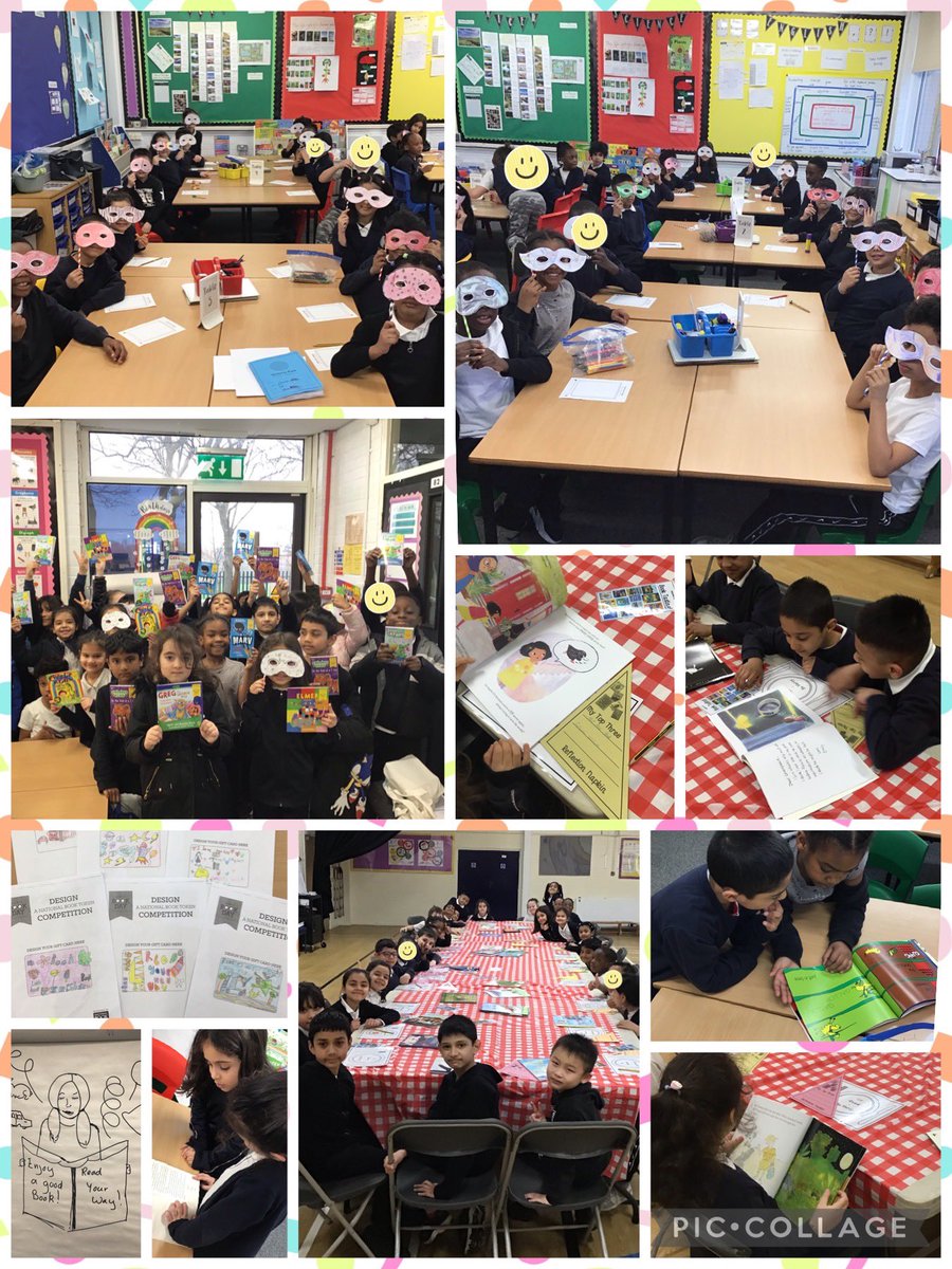 2SP had a wonderful #WorldBookDay sharing their love of reading by bringing in books to show their friends, a book tasting, token competition and getting their WBD book thanks to @AlyxYale and @MissKKaur_ (who made sure every child got their chosen book!) @VicParkAcademy