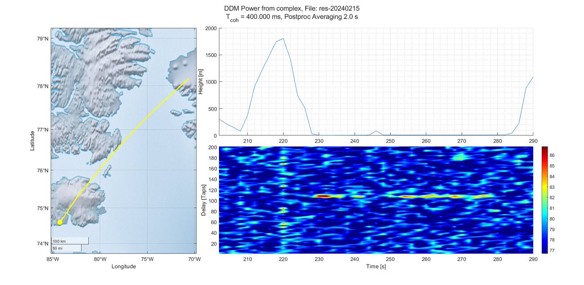 ESA_Tech's tweet image. Icy first light from @ESA's shoebox-sized PRETTY #CubeSat from 🇦🇹, detecting Canadian sea ice using a novel 'slant reflectometry' method based on shallow-angle reflections of #satnav signals esa.int/Enabling_Suppo…