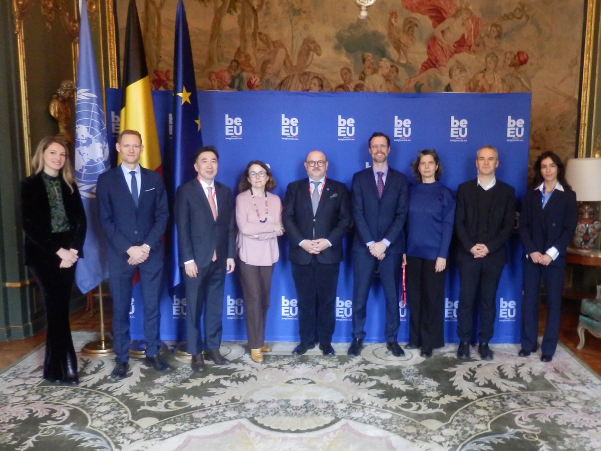 BelgiumDGE's tweet photo. 🇧🇪🇪🇺Great kick-start of the 7th intersessional meeting of UNCITRAL Working Group III, hosted by the BE Presidency of the EU over the next two days. 📷 📷 📷
#EU2024BE #UNCITRALWGIII #Intersessional #ISDSreform #AccesstoJustice #MIC #Advisorycentre #Proceduralrulesreform
🇪🇺 https://t.co/anu3mQ6QUo