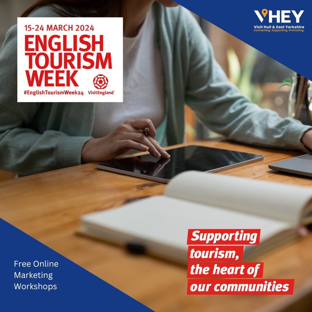 🌟 Join FREE English Tourism Week workshops with Susan Briggs! Boost your business in 2024 with marketing essentials, Facebook tips, and mailing mastery. Book now: loom.ly/_W9QwYo 📅 #ConnectingSuppportingPromoting 📍 #Marketing #FreeLearning