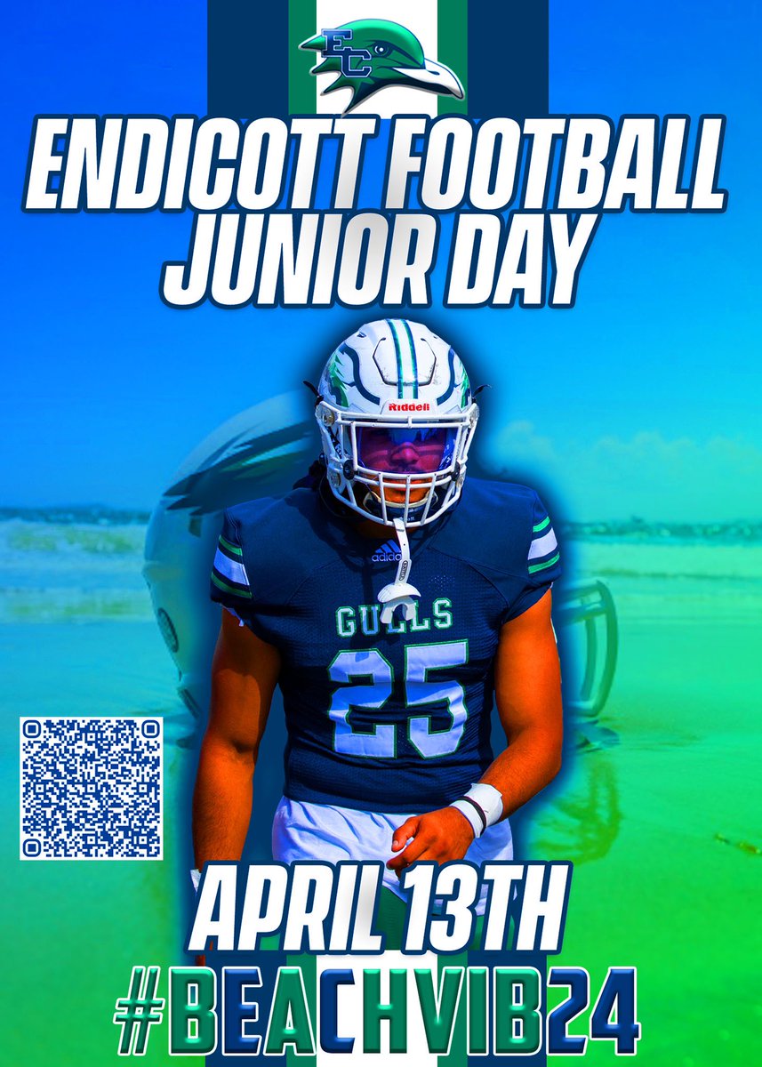 Class of 2025 your time is now‼️Sign up below or reach out to one of our coaches to attend our Junior Day on April 13th. Come see what all the hype is about‼️💪🏼😤

Signup Form: docs.google.com/forms/d/e/1FAI…

#BeachBall 🏈🐦🏖️#BeachVib24☀️🌊