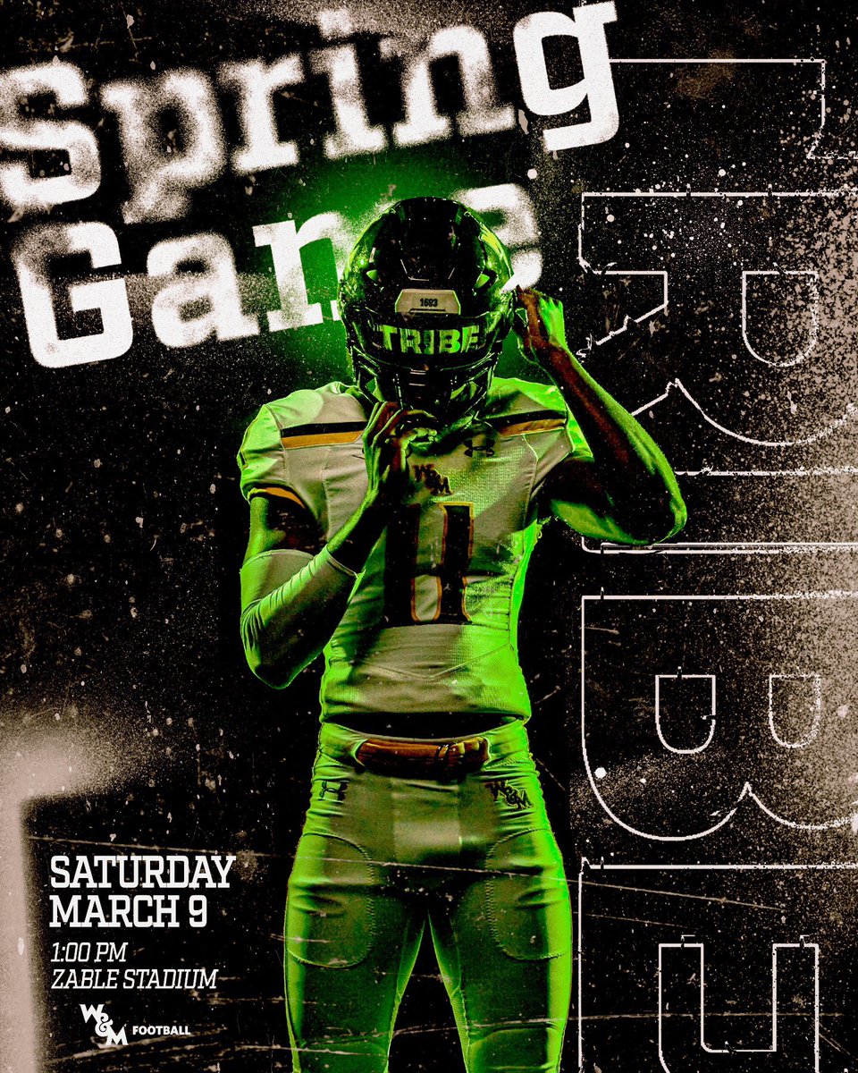 Excited to get down to Williamsburg Saturday for @WMTribeFootball JR Day visit & Spring Game! Appreciate the invite! @CoachTedHefter @CoachAcitelli @CoachMikeLondon @DLRunStoppers @CoachMLondonjr @supe_jones @dowell_joe #GoTribe 🔰 @andrejones1185 @Coach_Canney @BWHSFootball…