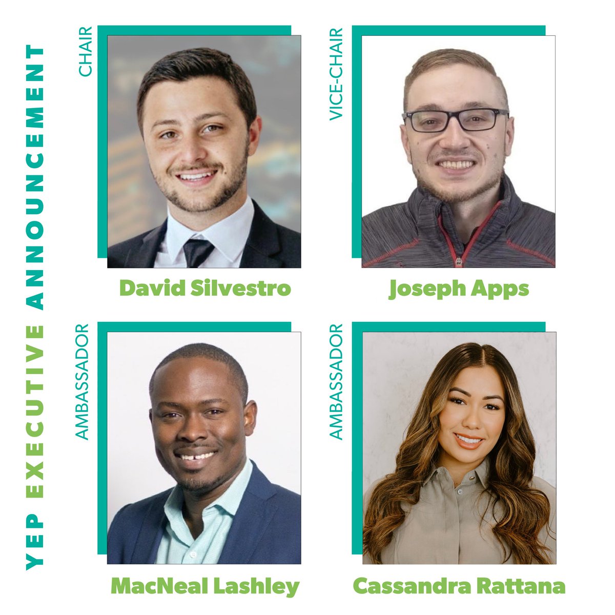 👋 Hey #HamOnt, we’re back! And what better way to kick off the 2024 year than by announcing the newest addition to the YEP Executive Team, Cassandra Rattana! 

We’re excited for a great year ahead!