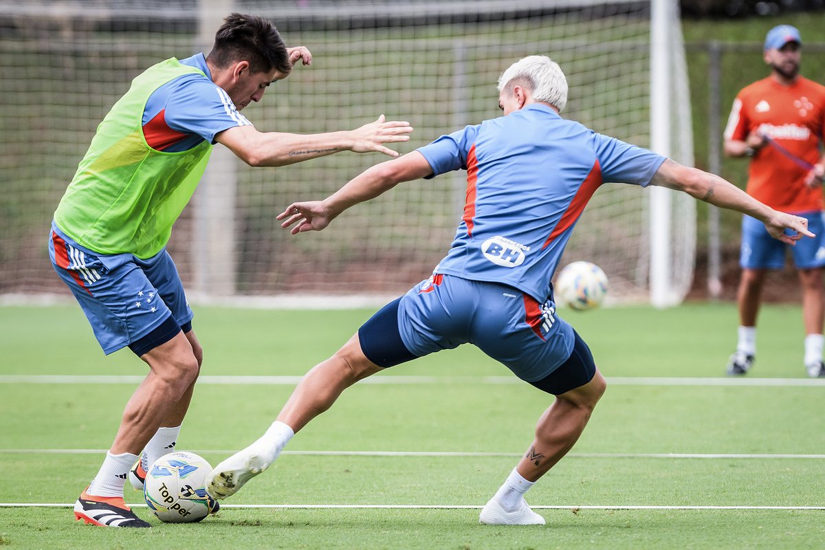 A preparação para a semifinal segue firme na Toca! 🏃‍♂️ 

📸 <a href="/ggaleixo/">Gustavo Aleixo</a>
