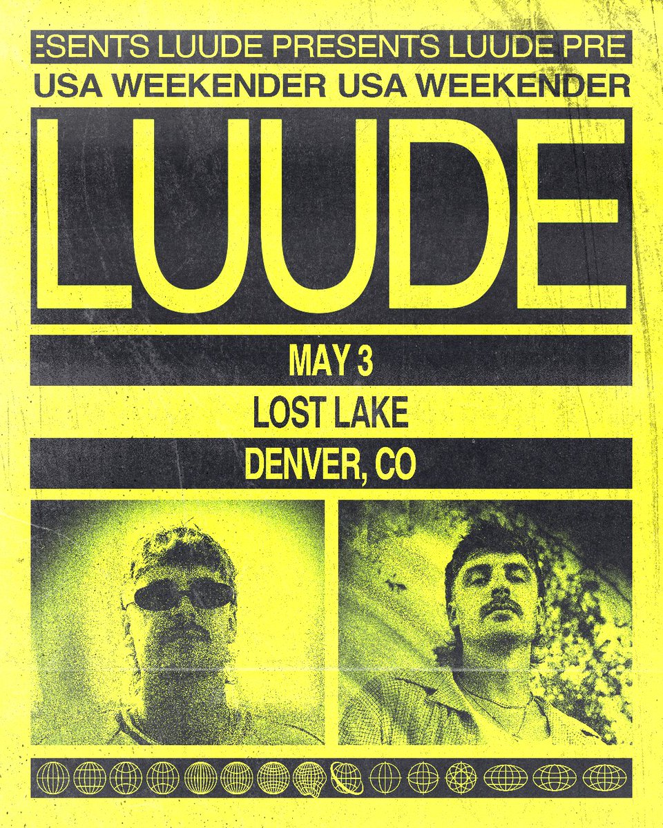 ⏳PRESALE TIME⏳ Time to get Down Under with @luudemusic on May 3rd at Lost Lake! 🦘😎 Use Presale code: LUUDEDENVER24 to get your presale tickets NOW! ⬇️ tinyurl.com/luudedenver