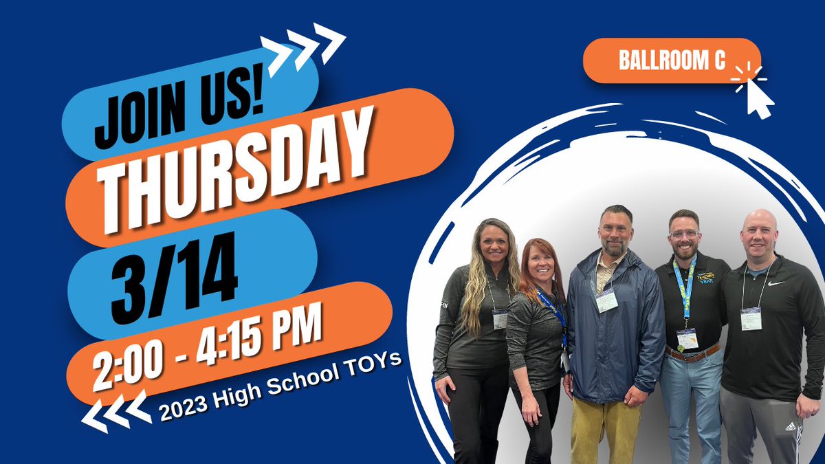 🚨Change the Game: Unleash the Power of Learner-Centered Approaches
📆 Thursday March 14, 2024
⏰ 2:00-4:15 PM
📍Ballroom C

<a href="/toleary02/">Toleary02</a> <a href="/atorres416/">Amanda</a> <a href="/JoshGleicher/">Josh Gleicher</a> <a href="/monroehsphysed/">ROBERT SCHMIDLEIN</a> <a href="/SHAPE_America/">SHAPE_America</a> #SHAPECleveland #changethegame