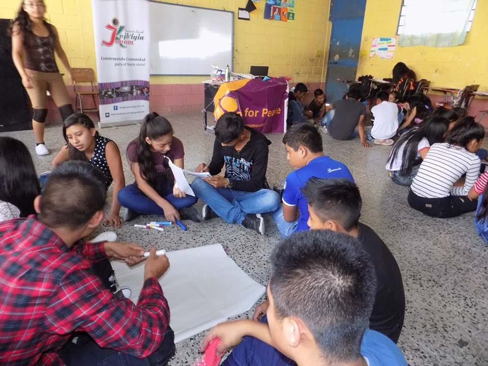 We train local youth to lead cooperative play and community service sessions for children in all locations where we operate to promote peace and create a better world.

We appreciate the Youth Facilitators - Congratulations!

Learn more -> playforpeace.org/get-involved