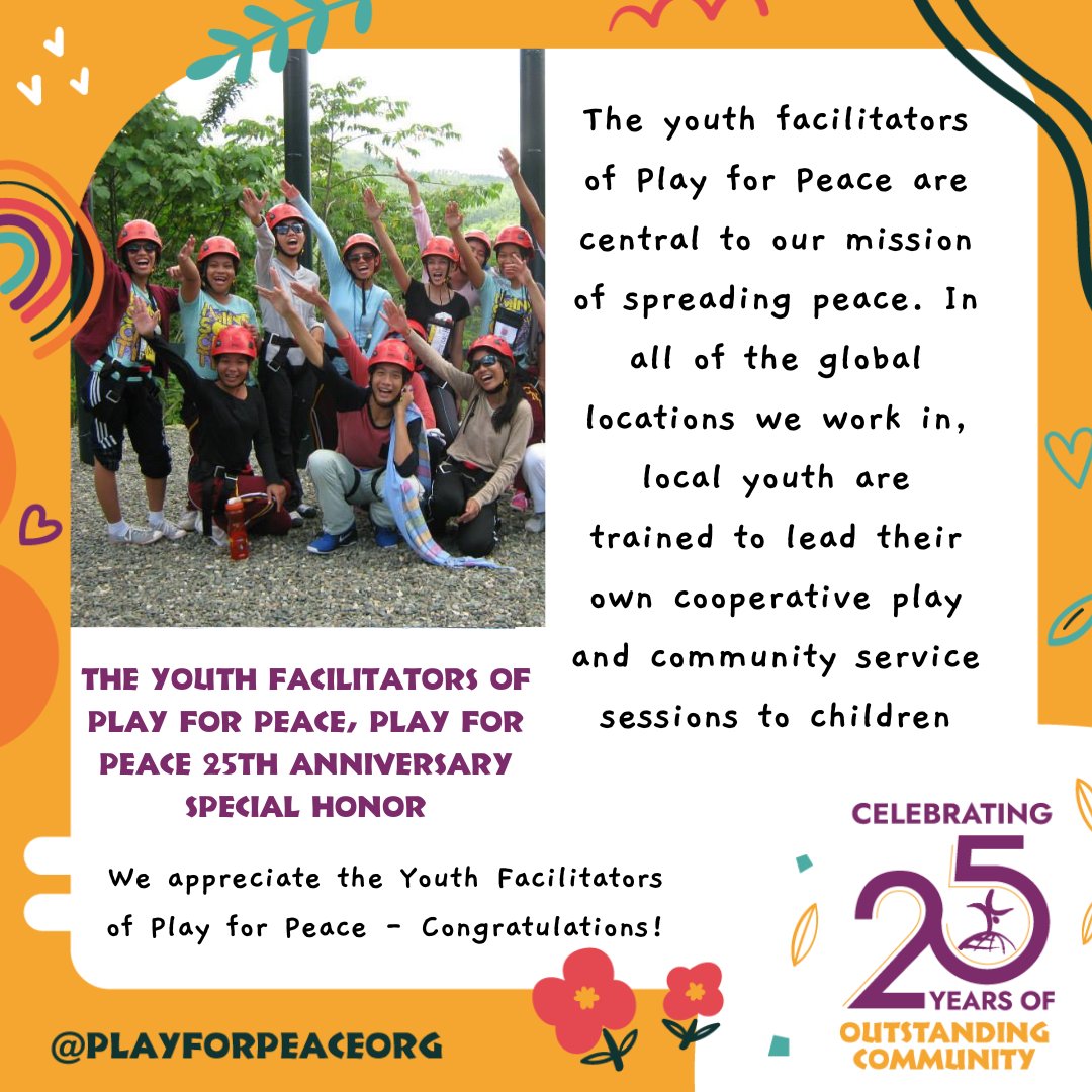Play for Peace tweet media
