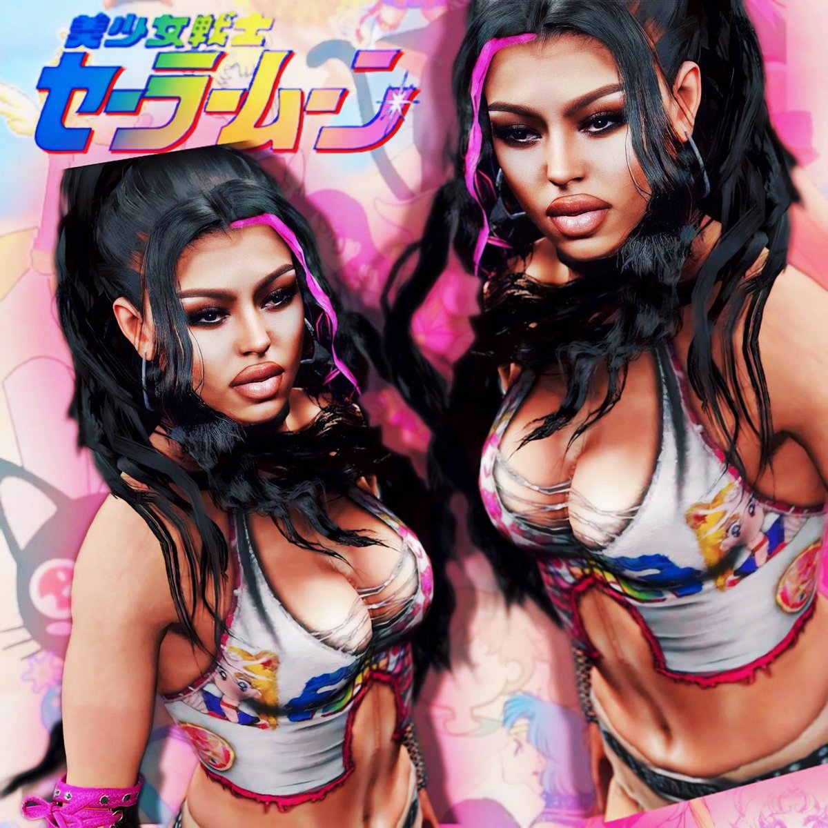 MissChandii's tweet photo. — • ᛕᗩᗷᑌᛕI  ᗪㄖㄥㄥ 💕
    ✮ sᴡᴇᴇᴛᴇsᴛ ᴋɪss ᴛʜᴀᴛ ᴘᴀᴄᴋs ₳ ₱Ʉ₦₵Ⱨ
_.            🍭  #ᴀᴍᴇʀɪᴄᴀsᴡᴇᴇᴛʜᴇᴀʀᴛ 🍬

- #WWE2K24 #WWEGAMES https://t.co/ortttJMs5c