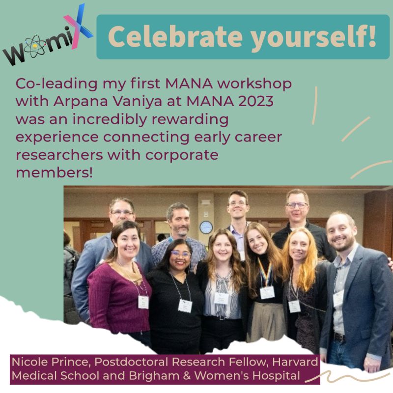 Many MANA early career members learned so much from this corporate members workshop hosted by Nicole Prince @NicolePrince724 & Arpana Vaniya @panza001 ! Congratulations on organizing this outstanding workshop.