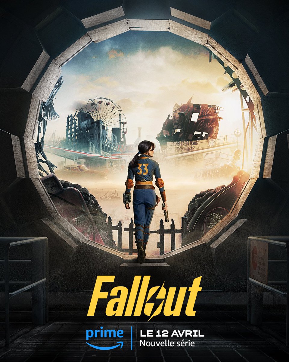 CineTrailersfr's tweet image. 🌆🎮 FALLOUT - SAISON 1🎮🌆

Diffusion 🍿 : Amazon Prime Video
Date de sortie 📅 : 12 avril 2024 

#Fallout #AmazonPrimeVideo #MoisesArias #JohnnyPemberton #WaltonGoggins #EllaPurnell #ScienceFiction #Action #PostApocalyptique #Adaptation #jeuvideo