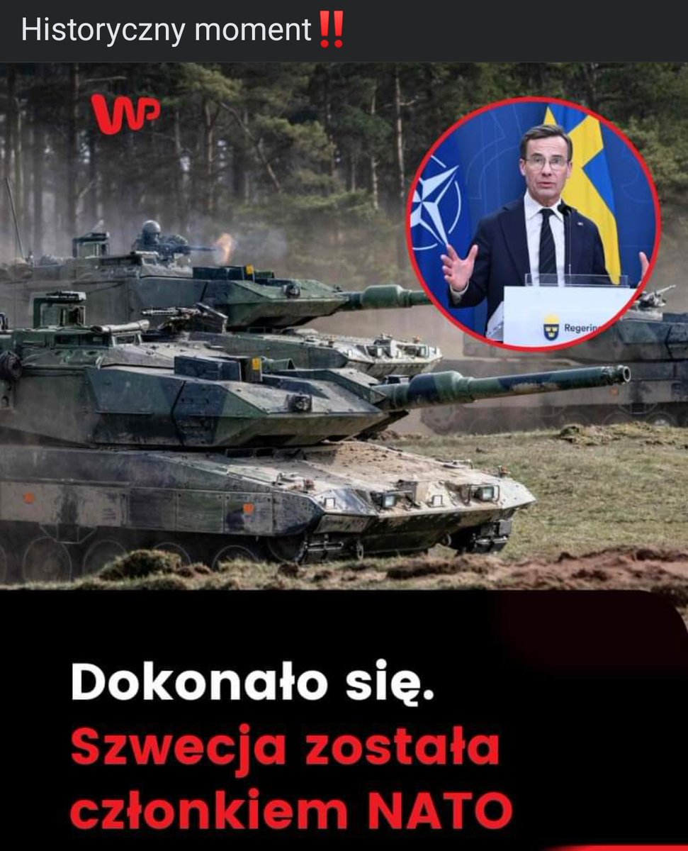 No to Ruskie Qrfy teraz mogą sobie szczekać i grozić NATO 

💪 #WeStayTogether

#SWEDEN ✌️😉 Welcome to #NATOFAMILY