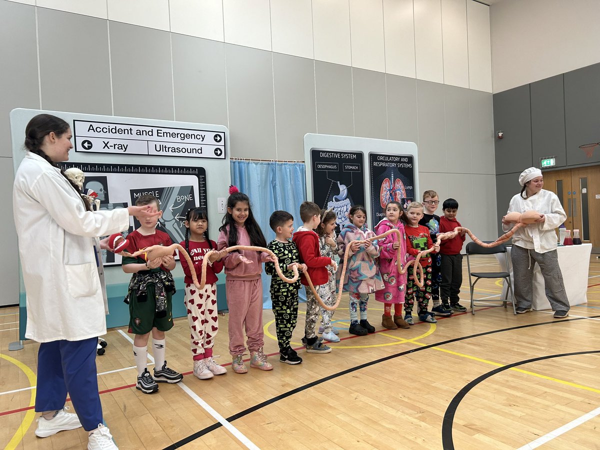 MissHayward03's tweet photo. Primary 3 absolutely loved having #generationscience in today to help us learn more about the human body. So engaging! @MrKings_Class @ClydePrimary #STEM https://t.co/XEBP6jeeZc