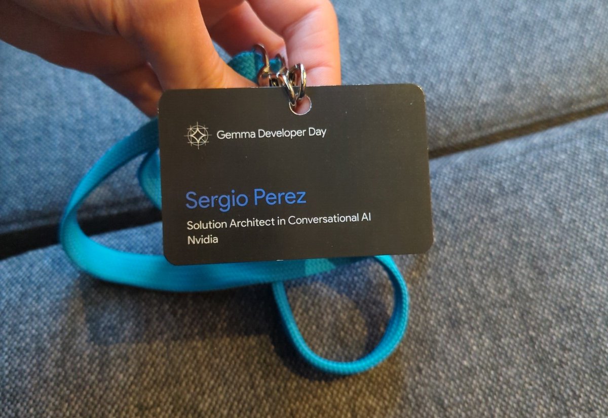 Excited to present at Gemma Developer Day of <a href="/Google/">Google</a> today!
Let's make Gemma go brrr on <a href="/nvidia/">NVIDIA</a> GPUs with TensorRT-LLM 🚀