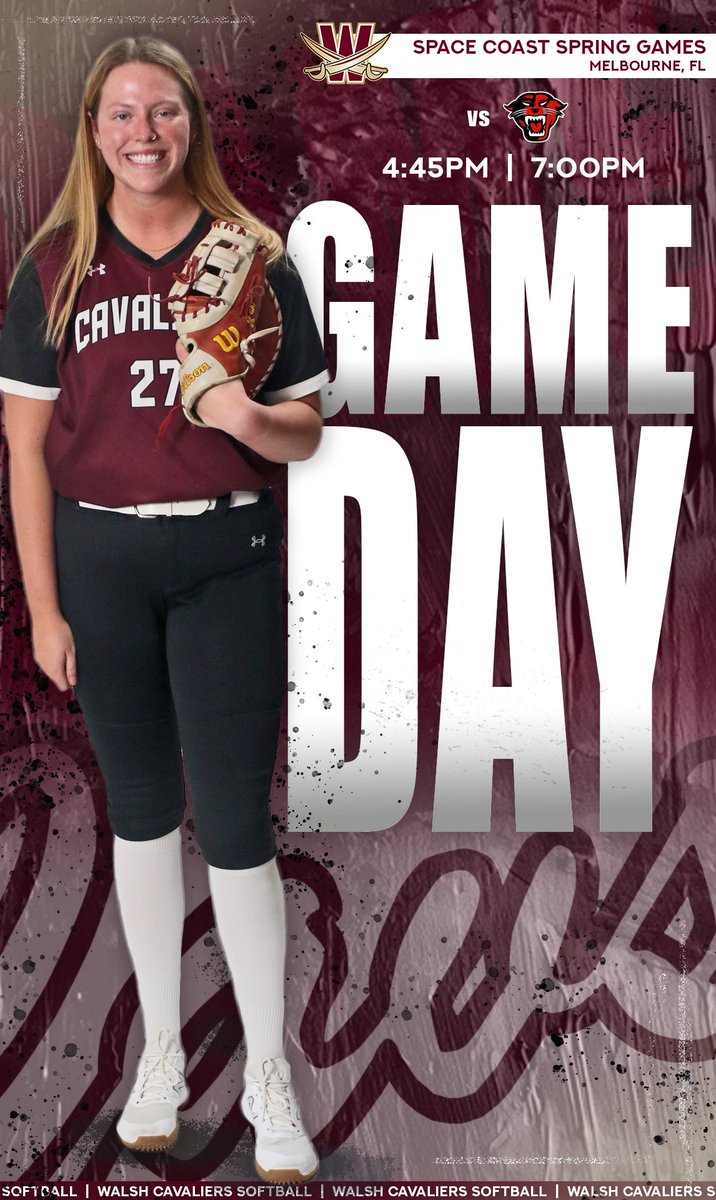 Back at it, after a day off ☀️ 

🆚 Davenport 
🕚 4:45 p.m. and 7:00 p.m. ET
🏟 USSSA Space Coast Complex 
📍 Melbourne, FL 
📺 usssalive.com/Space-Coast-Sp… ($5 for the week) 
📊 web.gc.com/teams/cKYGy1Cw…

#SwordsUp