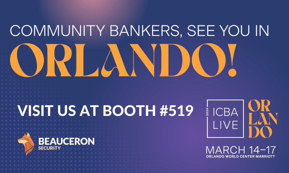 Next week we will be in sunny Orlando for ICBA Live 2024! Our team will be at Booth #519. #ICBALive