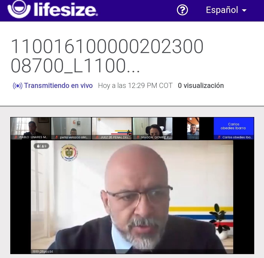 prensapaloq's tweet photo. Juzgado 26 penal circuito: #AEstaHora audiencia #Preparatoria para #JuicioOral en contra de Alirio Peña Velasco. Proceso por #Estafa #ConciertoParaDelinquir y #UsoDeDocumentoFalso en venta de viviendas por redes sociales. Audiencia virtual en vivo.👇
https://t.co/q1x7dXFXck https://t.co/EW6vvSybyD