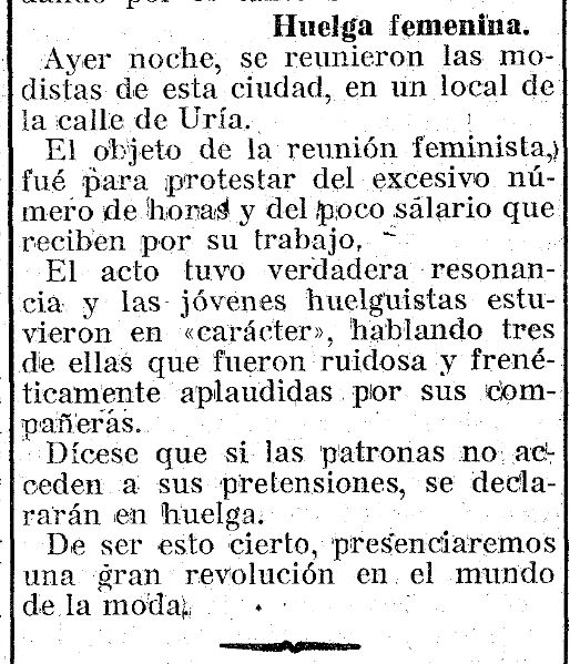 CelebresCoses's tweet photo. añu 1913: Feminismu asturianu (IV)
... n'Uviéu
#CelebresCoses #Asturies #oficialidá #Feminismu #Uviéu #MuyeresAsturianes #modistes #8M
Agora ya sabes onde atopar más COSES CÉLEBRES ... https://t.co/E3H4RraK2m
