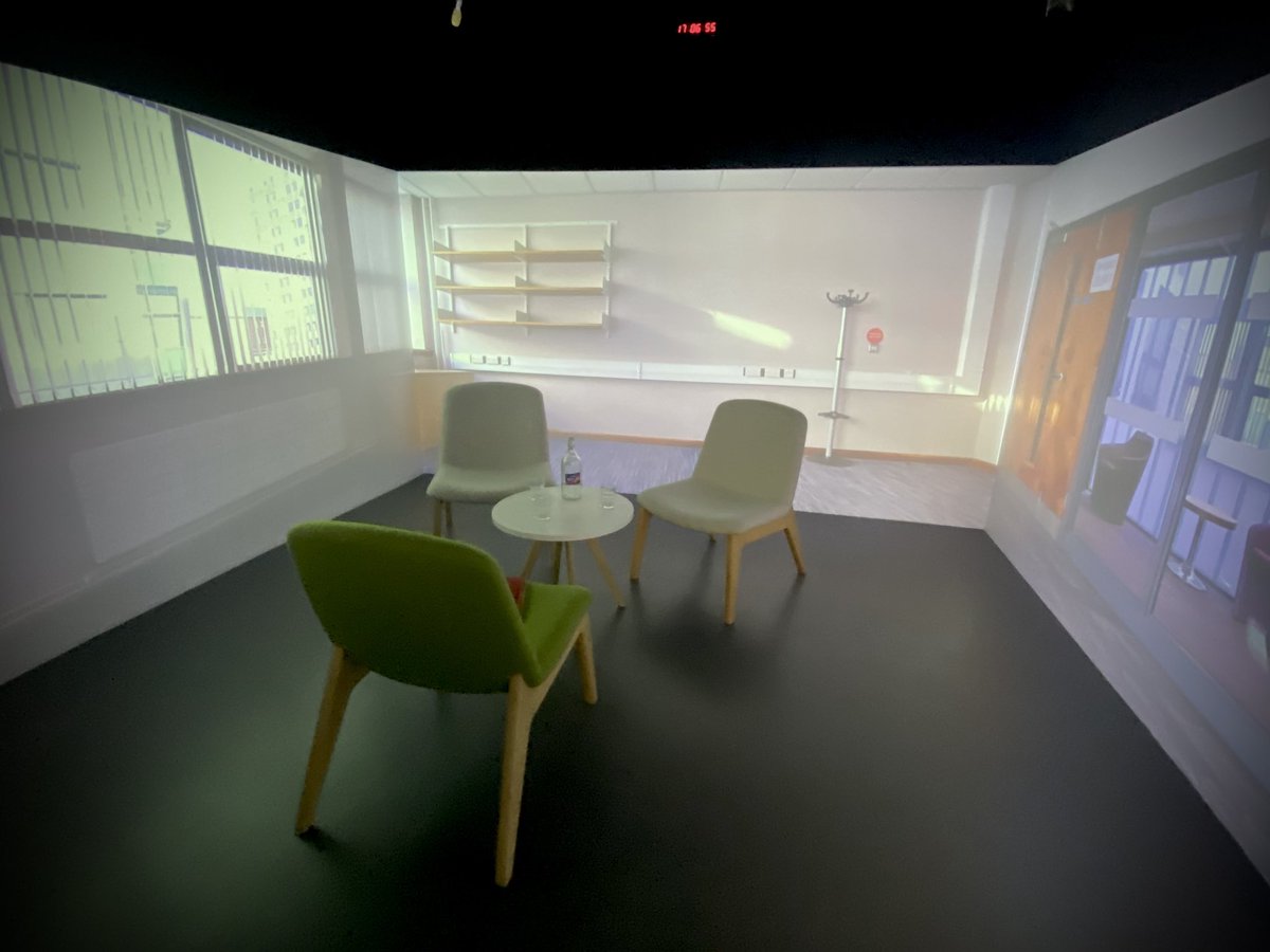 DrGerryG's tweet image. Huge 🙏🏼 to our #SimTechs in all of the amazing work they do. Creating new content for our HIVE - in reaction to our course needs

How would you set up a room for conflict mediation? Pre hospital care? Transfer of a patient to a CT scan suite?

Technicians make the magic happen!