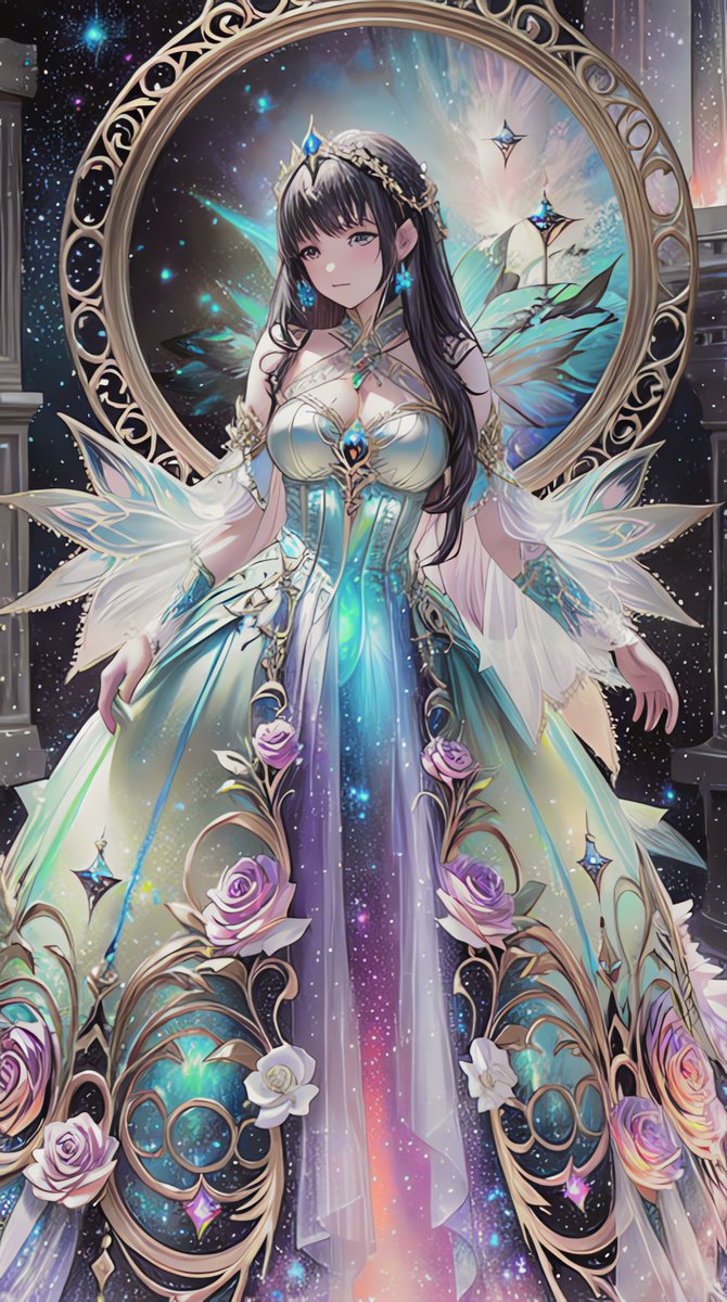 BadToxic's tweet photo. #Galaxy #Dress via #Auto1111 #MultiCheckpoints #LoRA #LoRAedgFantasyDress #safetensors DPM++ 3M SDE Karras, PC.

#galaxyDress #fantasyDress #neon #glowing #edgFD #edgFantasyDress #Girl #Girls #AIGirl #AIGirls #digitalArt #AIPainting #TextToVideo #AI #AIArt #Art #Kunst #anima... https://t.co/IOi95DSheU