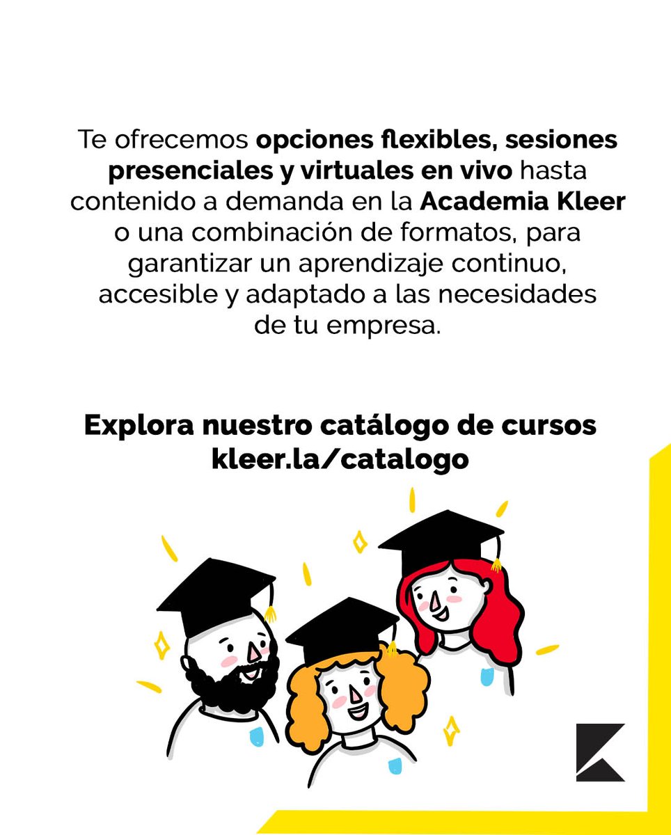 kleer_la's tweet photo. 🚀 Acelera el aprendizaje en tu empresa | Mejora las habilidades de tus equipos
⚡️ https://t.co/sSuPWezGUc
¡Súmate a la experiencia Kleer!
#CapacitaciónEmpresarial #ExperienciaKleer #TransformaciónOrganizacional https://t.co/cYHxkIgpeq