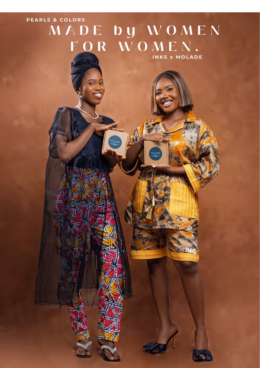 inksbyojaymie's tweet photo. I'm so excited to announce the PEARLS AND COLORS WOMEN'S COLLECTION between @inksbyojaymie and @molade_pearls
Discover the dynamic fusion of culture and couture, celebrating sisterhood through exquisite handmade pearl jewelry and vibrant urban African outfits. https://t.co/MSTd0MmuHG