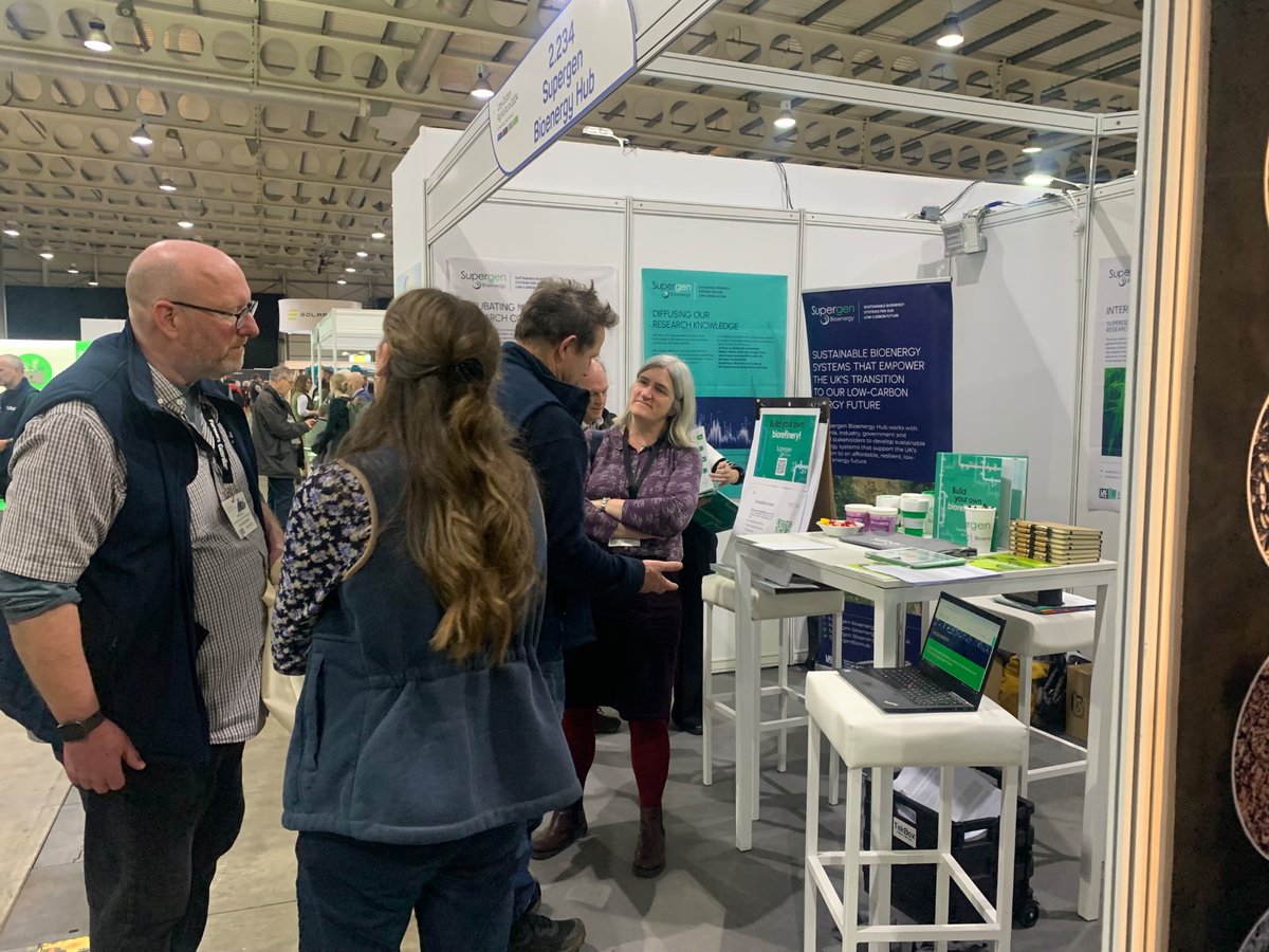SupergenBioHub's tweet photo. That’s a wrap! Great to make so many new connections and also see familiar faces working across the #bioenergy space at the show! 
A great two days @lowcarbonagri https://t.co/rdCGDEmXo7