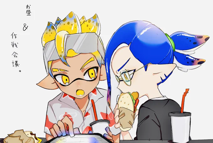 永遠にスプラ絵描いてる 