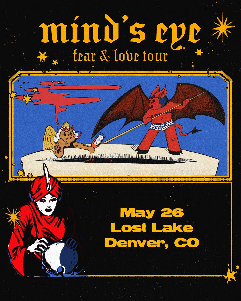 ⏳PRESALE TIME⏳ Indie band @mindseyesucks heads to the lake on May 26th!🧿Use presale code: WISH to get your presale tickets ⬇️ tinyurl.com/mindseyedenver