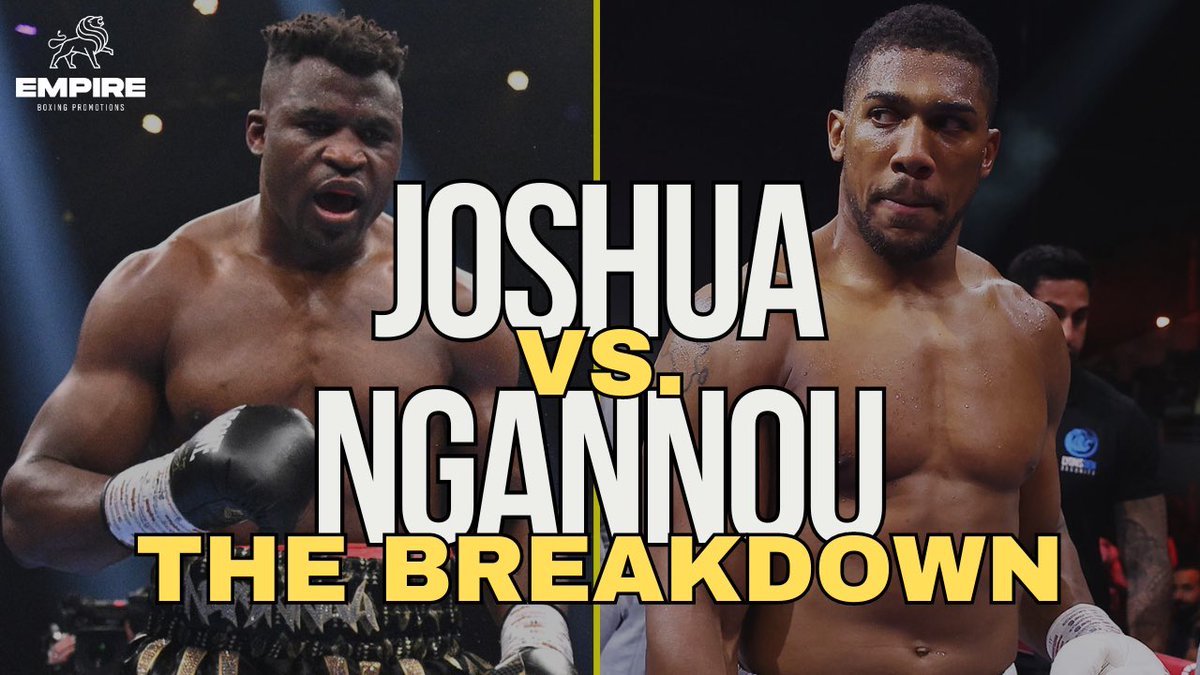 empireboxingpro's tweet image. The Empire Boxing Breakdown on @YouTube check it out:
youtu.be/l-AGjUdAgow?fe…
-
@anthonyjoshua 
@DAZNBoxing 
-
@BrickhouseVent1 
@GrassJames 
-
#boxingbreakdown #BoxingNews #empireboxing #anthonyjoshua