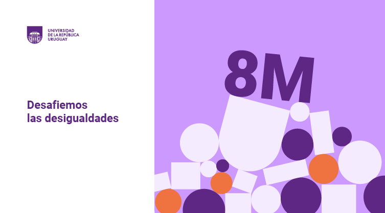 🟣#8M en la #Udelar🟣

✨ 𝐃𝐞𝐬𝐚𝐟𝐢𝐞𝐦𝐨𝐬 𝐥𝐚𝐬 𝐝𝐞𝐬𝐢𝐠𝐮𝐚𝐥𝐝𝐚𝐝𝐞𝐬 es una campaña que emerge de la colaboración entre equipos de comunicación de la Universidad, la Comisión Abierta de Equidad y Género, comisiones y comités de género de servicios de todo el país