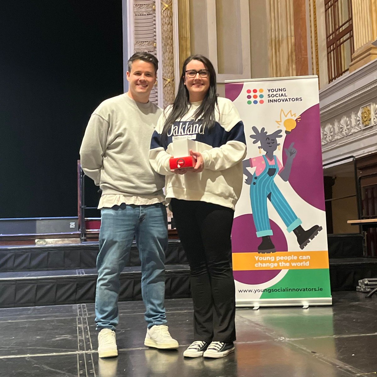 Yesterday at the 2024 Speak Out in Cork City Hall, YSI guide Rachel O'Neill was selected by her students and the YSI panel as one of the most helpful and inspirational guides. Well done, Rachel!