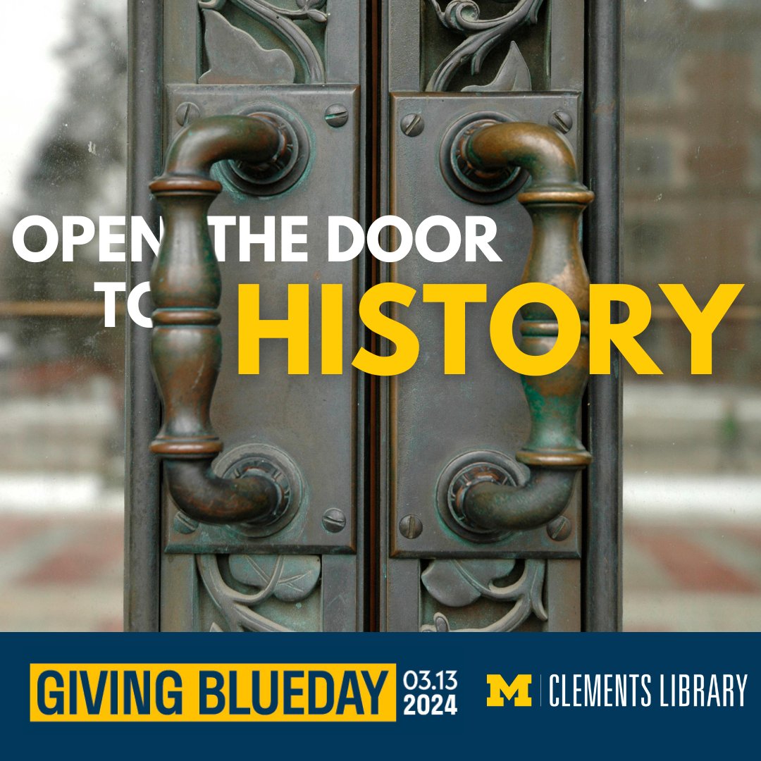 UM Clements Library tweet media